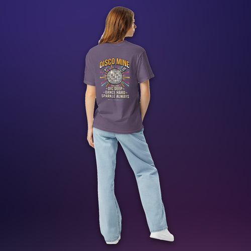 Melli Dorèlli – Disco Mine Tee — Grape
