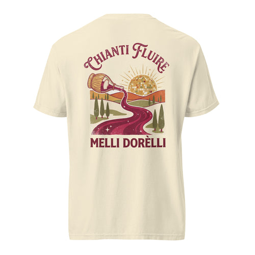 Melli Dorèlli – Chianti Fluire Tee — Ivory
