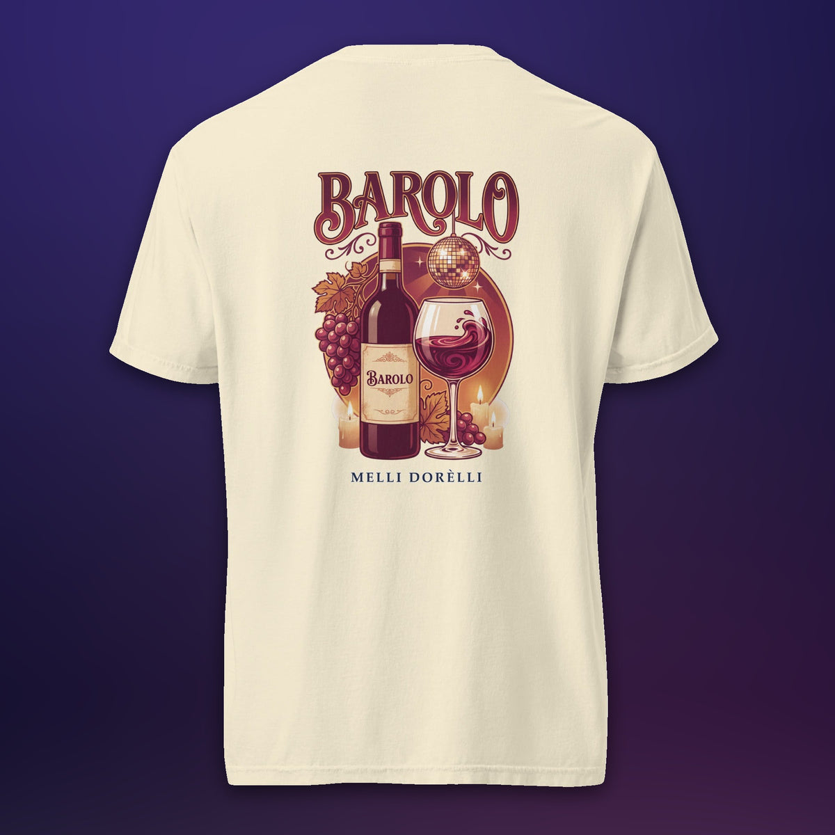 Melli Dorèlli – Barolo Tee — Ivory
