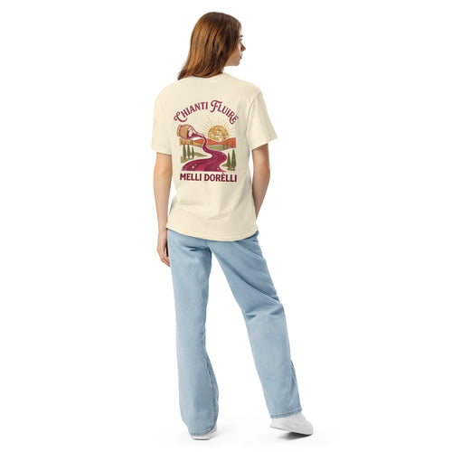 Melli Dorèlli – Chianti Fluire Tee — Ivory