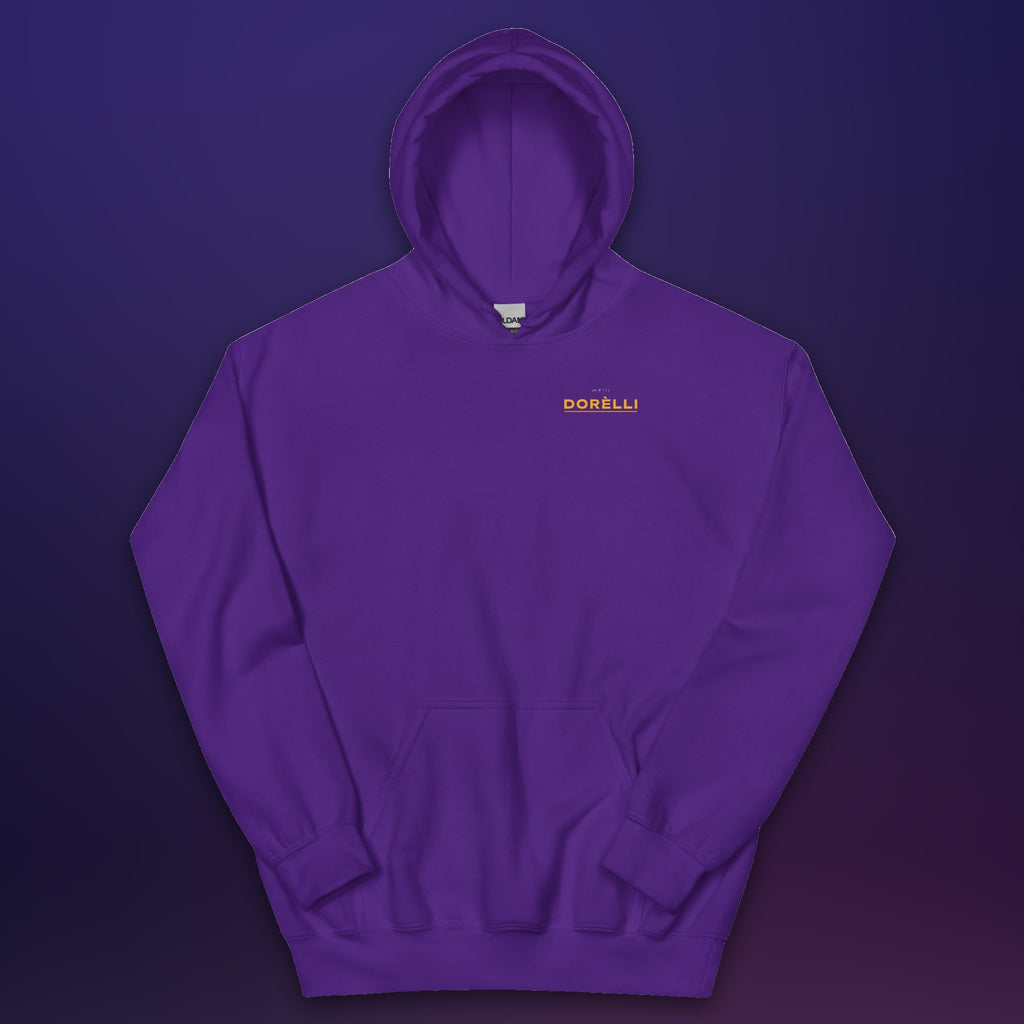 Melli Dorèlli – Patch Hoodie — Purple