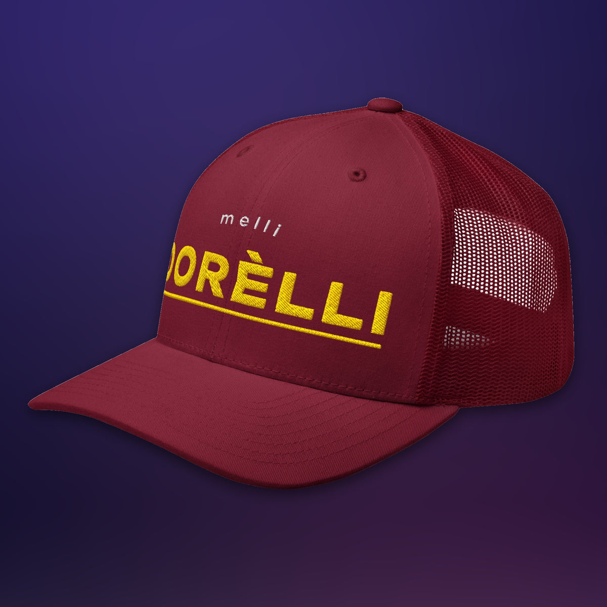 Melli Dorèlli – Retro Trucker — Cranberry