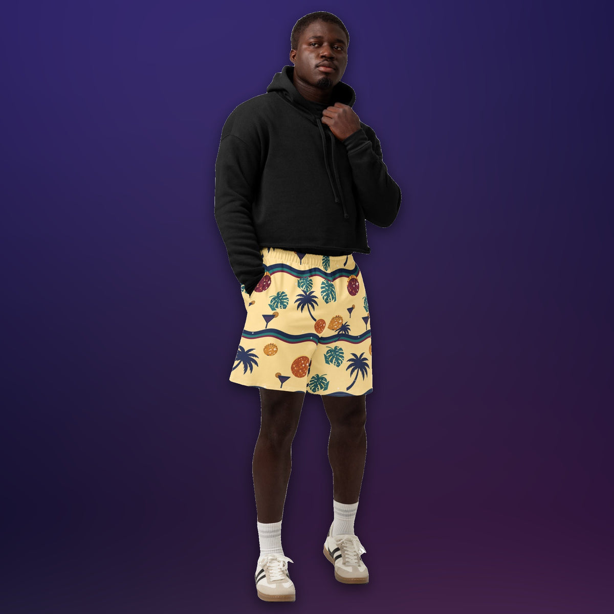 Melli Dorèlli – Disco Long Shorts — White