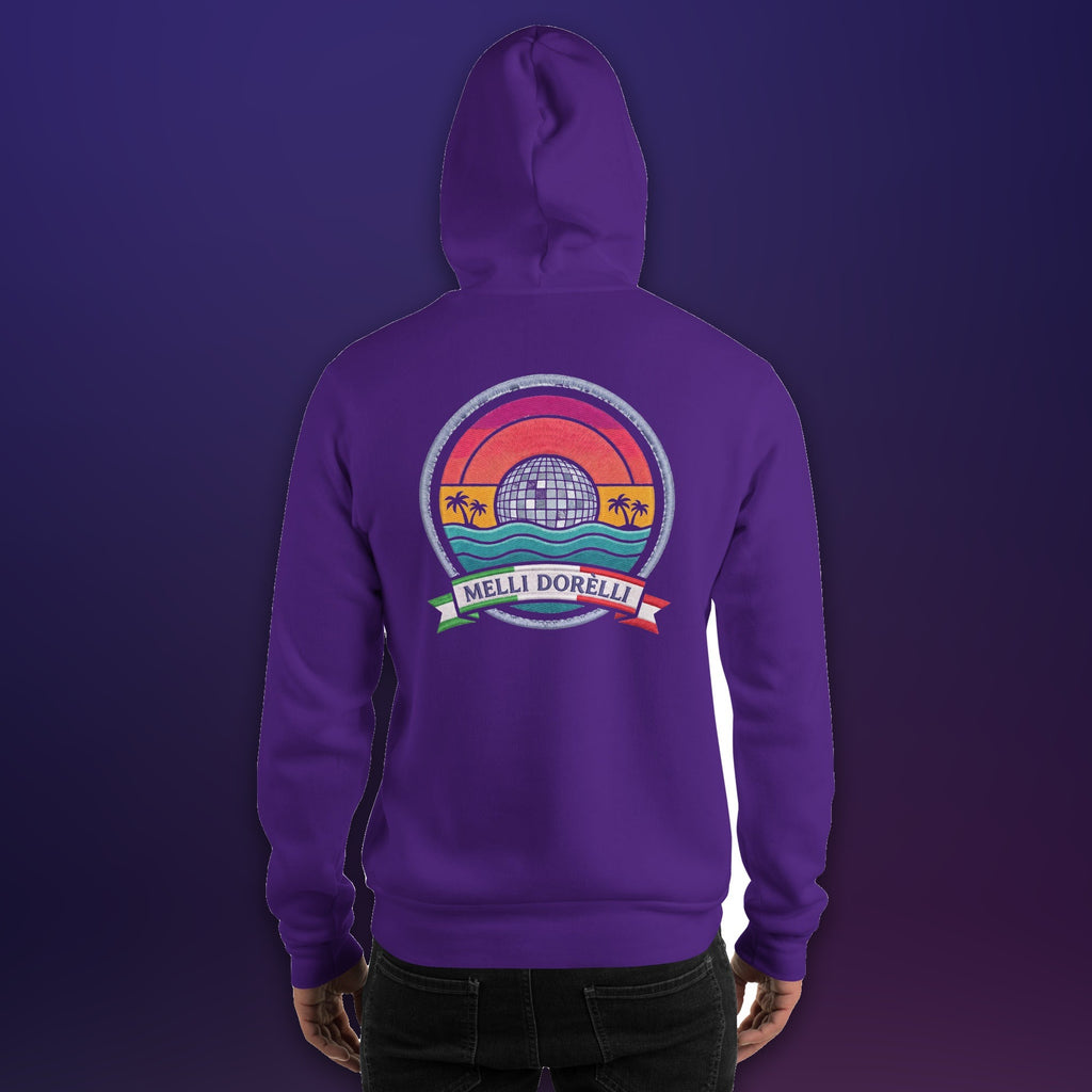 Melli Dorèlli – Patch Hoodie — Purple