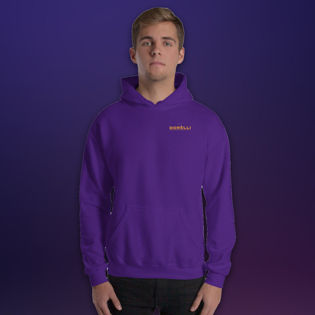 Melli Dorèlli – Patch Hoodie — Purple