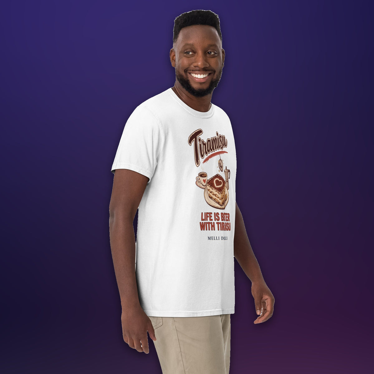 Melli Dorèlli – Tiramisu Tee — White