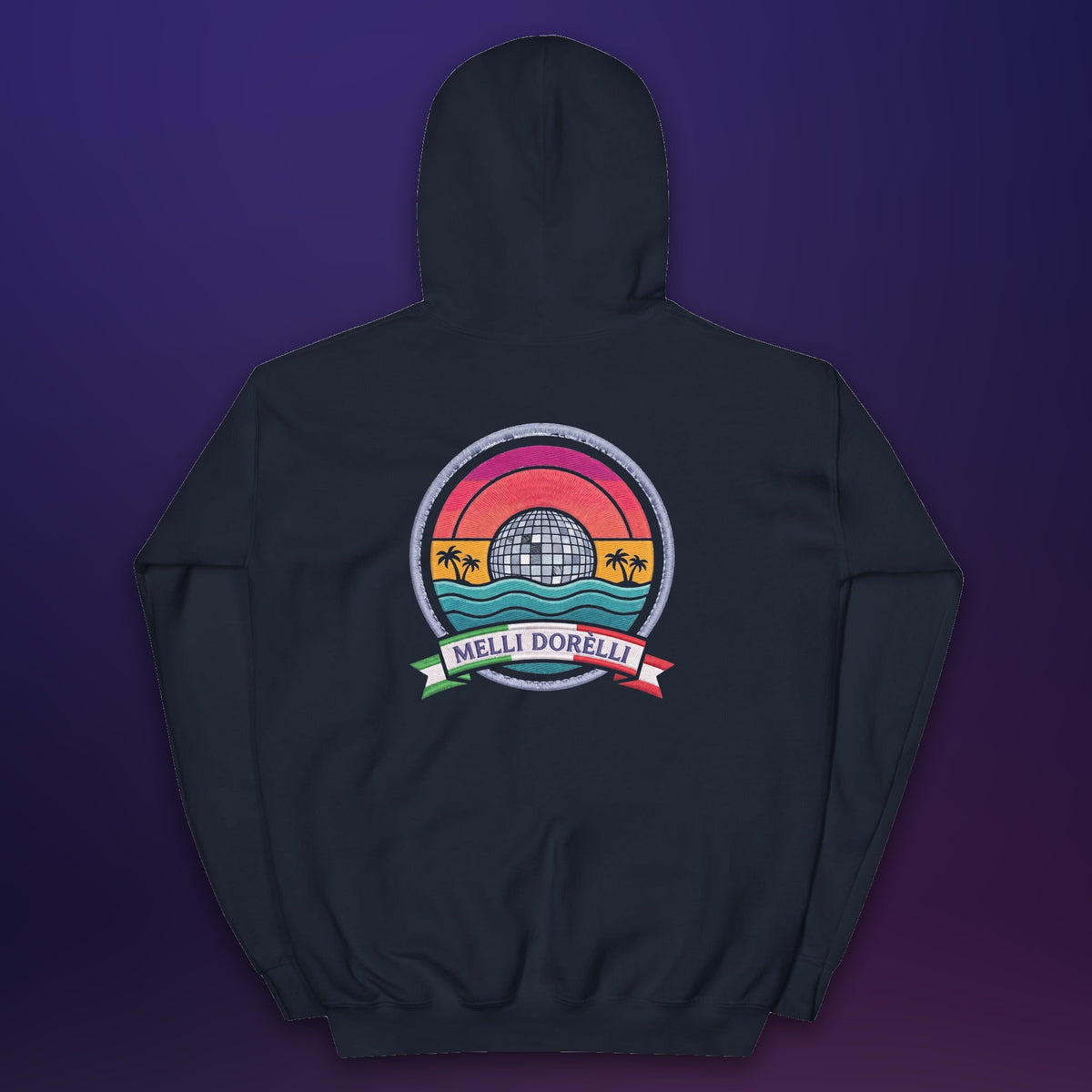 Melli Dorèlli – Patch Hoodie — Navy
