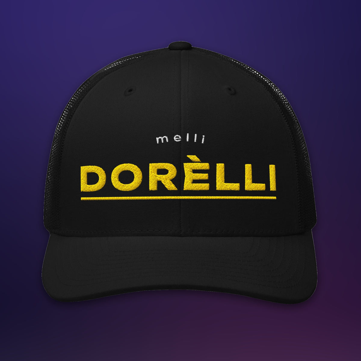Melli Dorèlli – Retro Trucker — Black