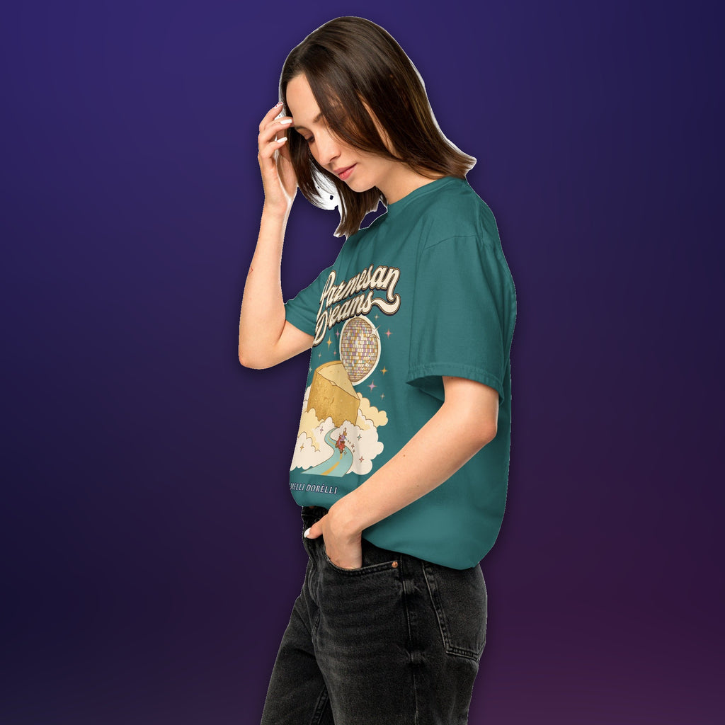 Melli Dorèlli – Parmesan Dreams Tee — Emerald