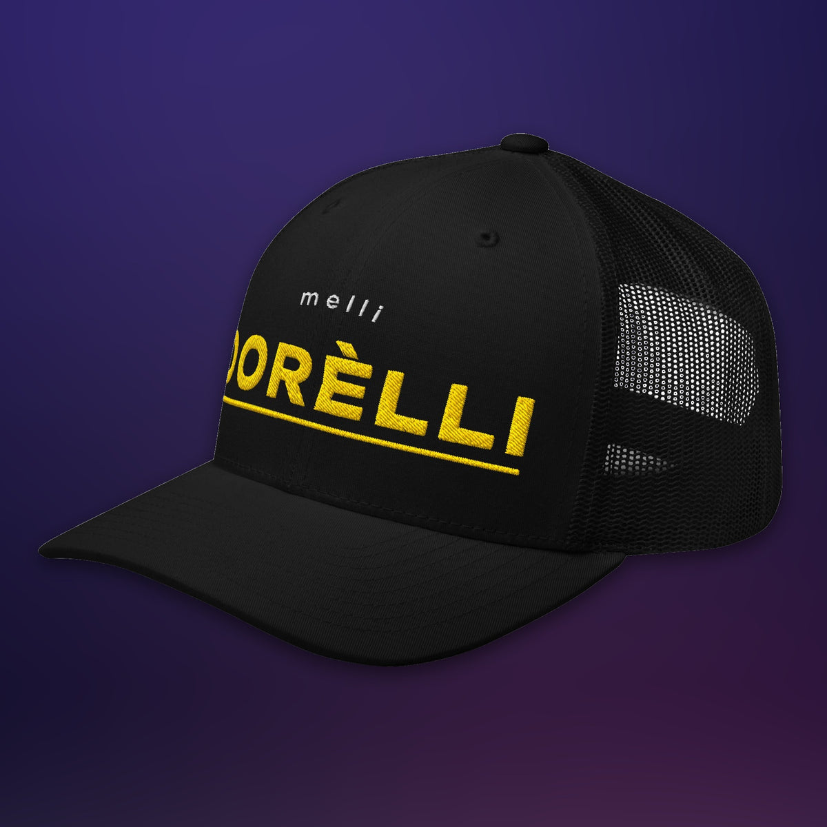 Melli Dorèlli – Retro Trucker — Black