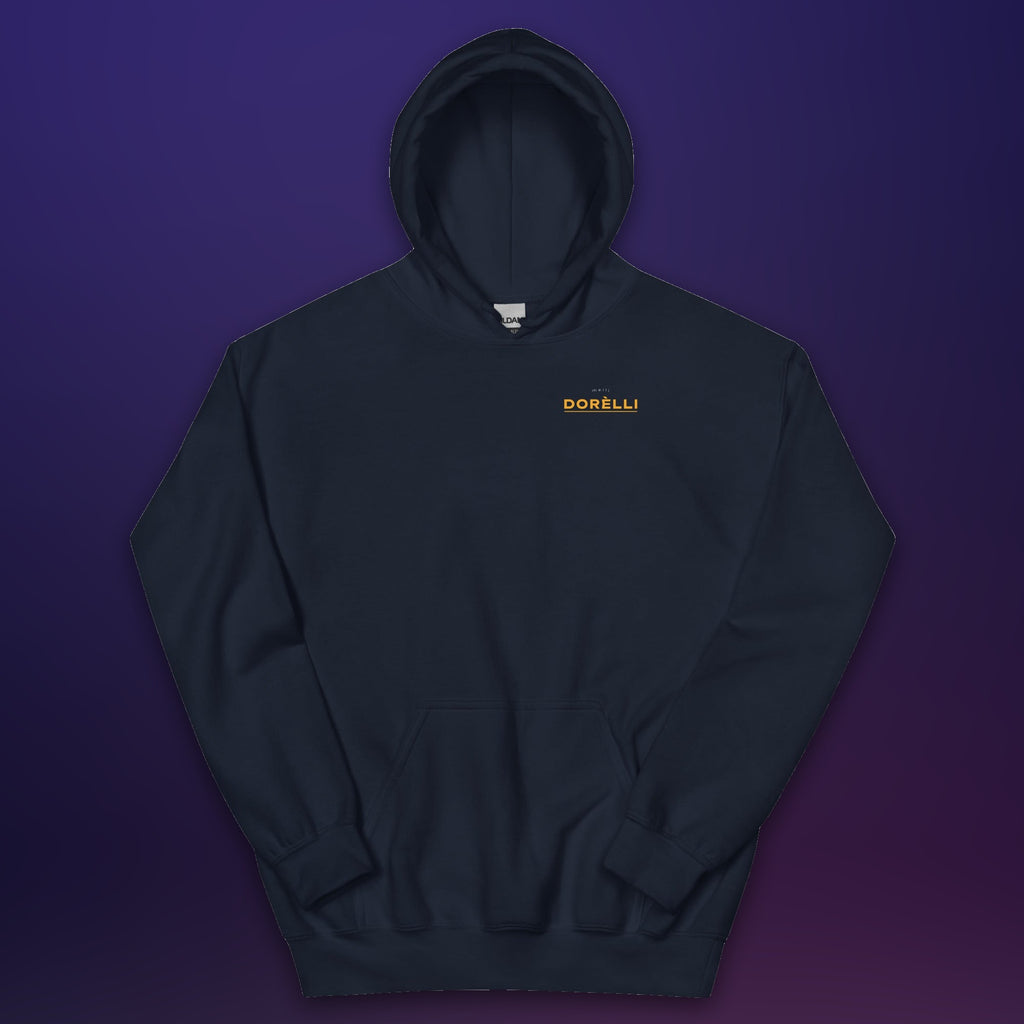 Melli Dorèlli – Patch Hoodie — Navy