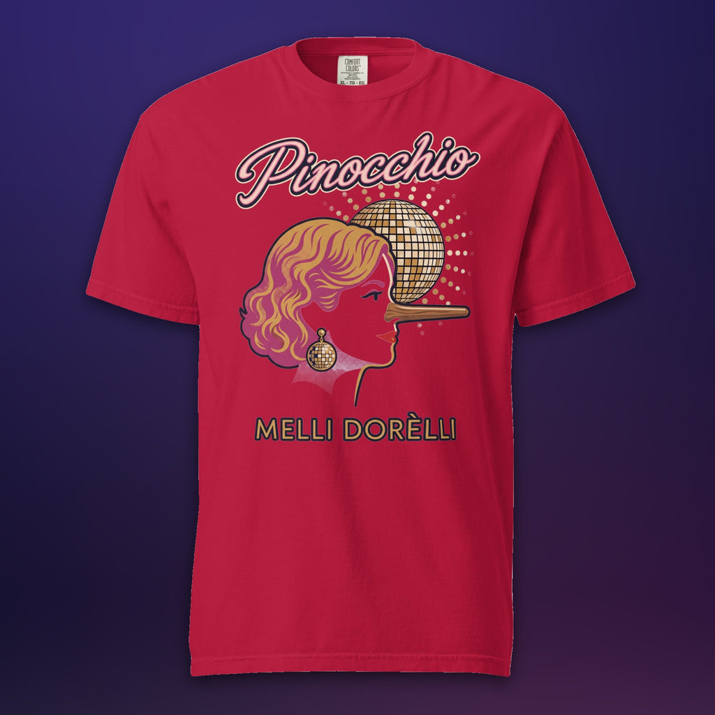 Melli Dorèlli – Pinocchio Tee — Red
