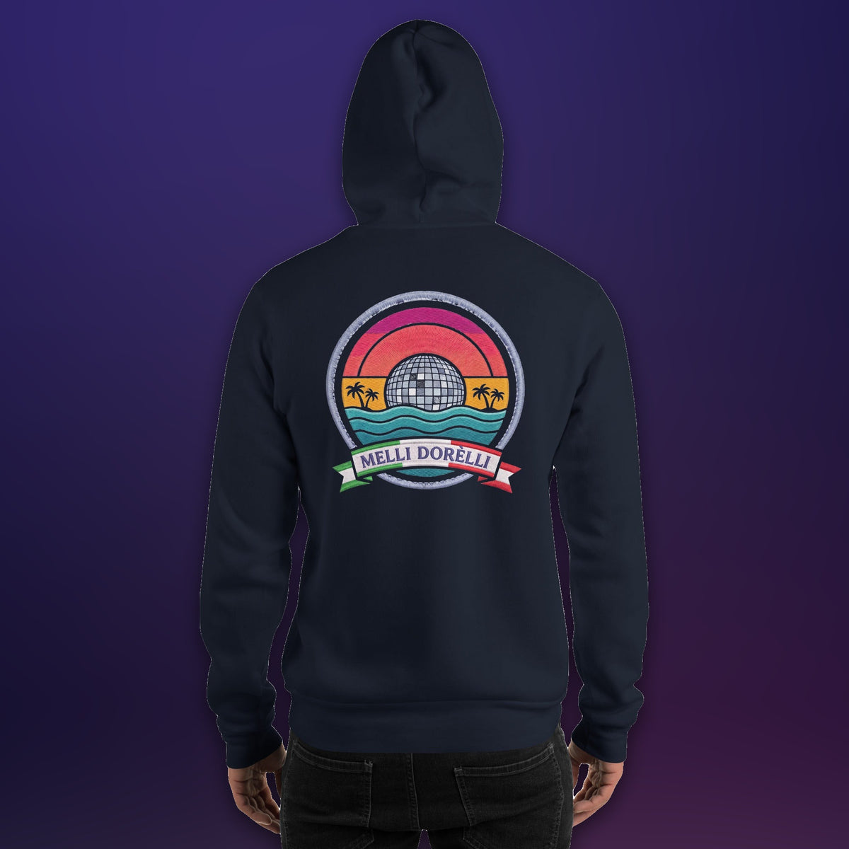 Melli Dorèlli – Patch Hoodie — Navy