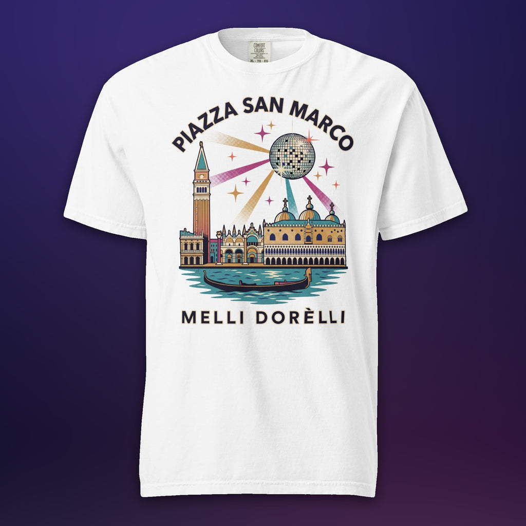 Melli Dorèlli – Piazza San Marco Tee — White