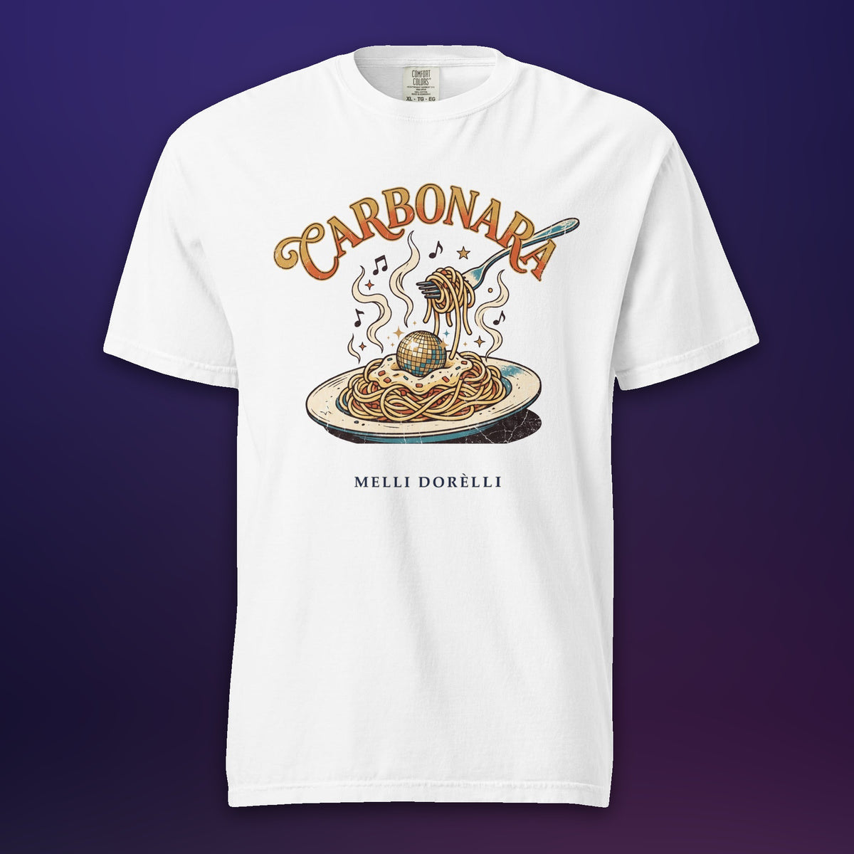 Melli Dorèlli – Carbonara Tee — White