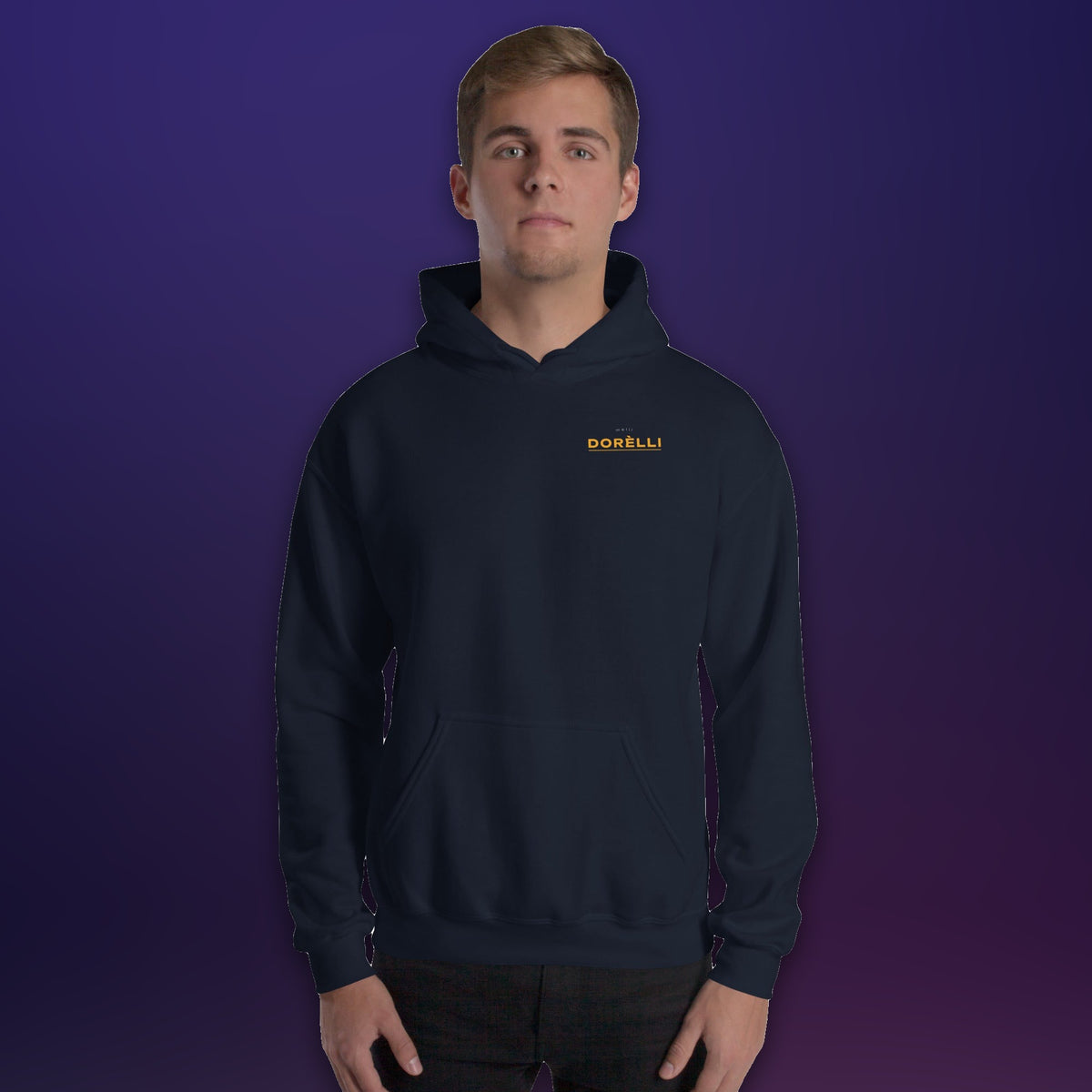 Melli Dorèlli – Patch Hoodie — Navy