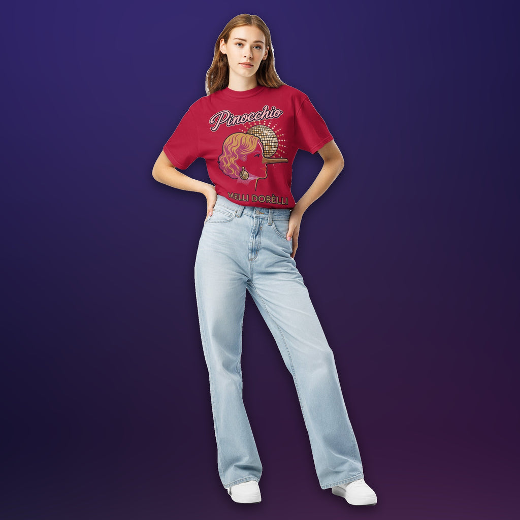 Melli Dorèlli – Pinocchio Tee — Red