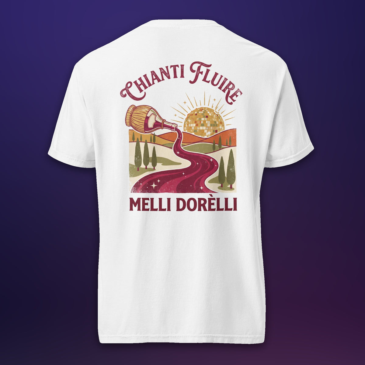 Melli Dorèlli – Chianti Fluire Tee — White
