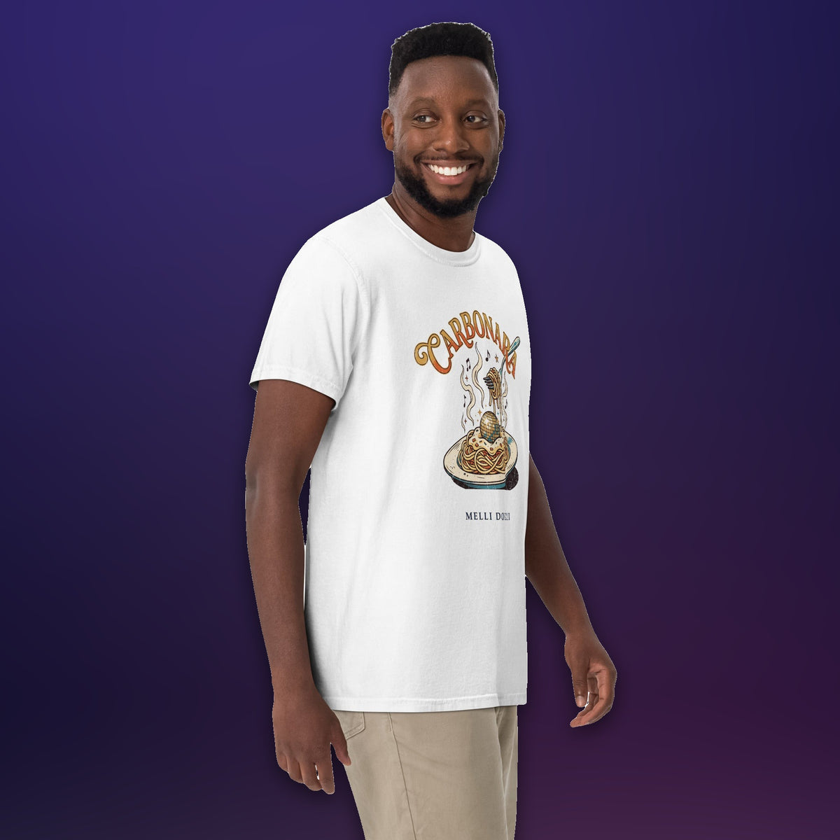 Melli Dorèlli – Carbonara Tee — White