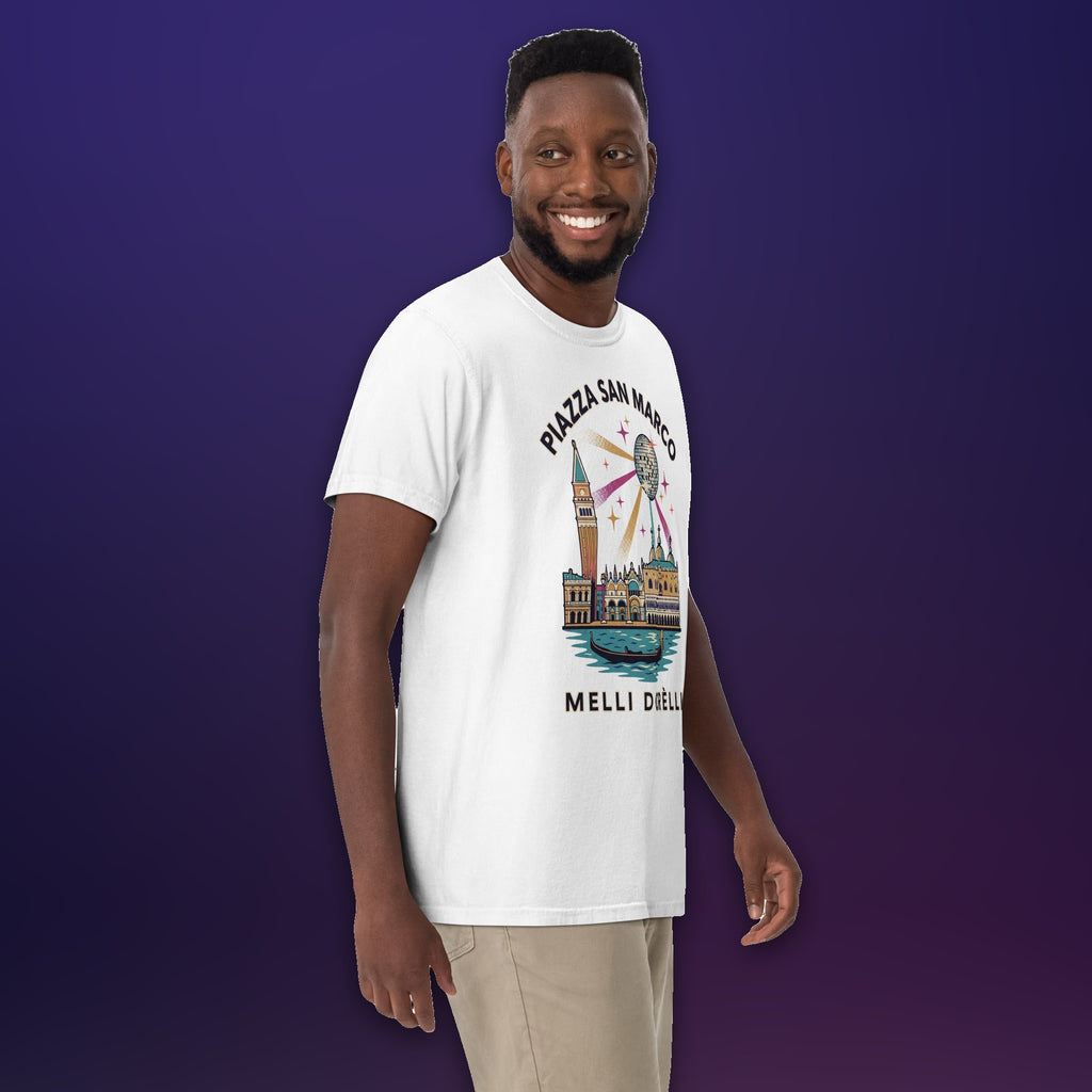 Melli Dorèlli – Piazza San Marco Tee — White
