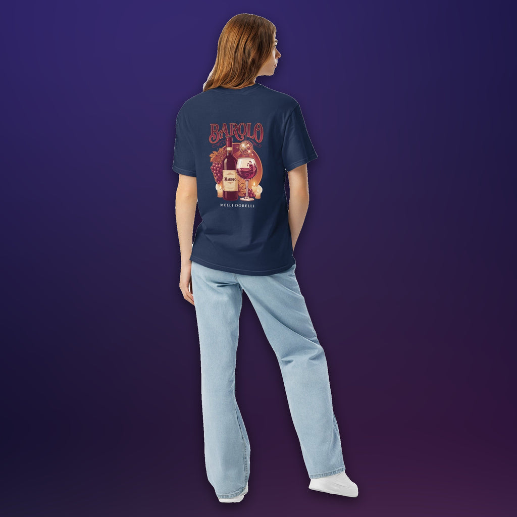 Melli Dorèlli – Barolo Tee — True Navy