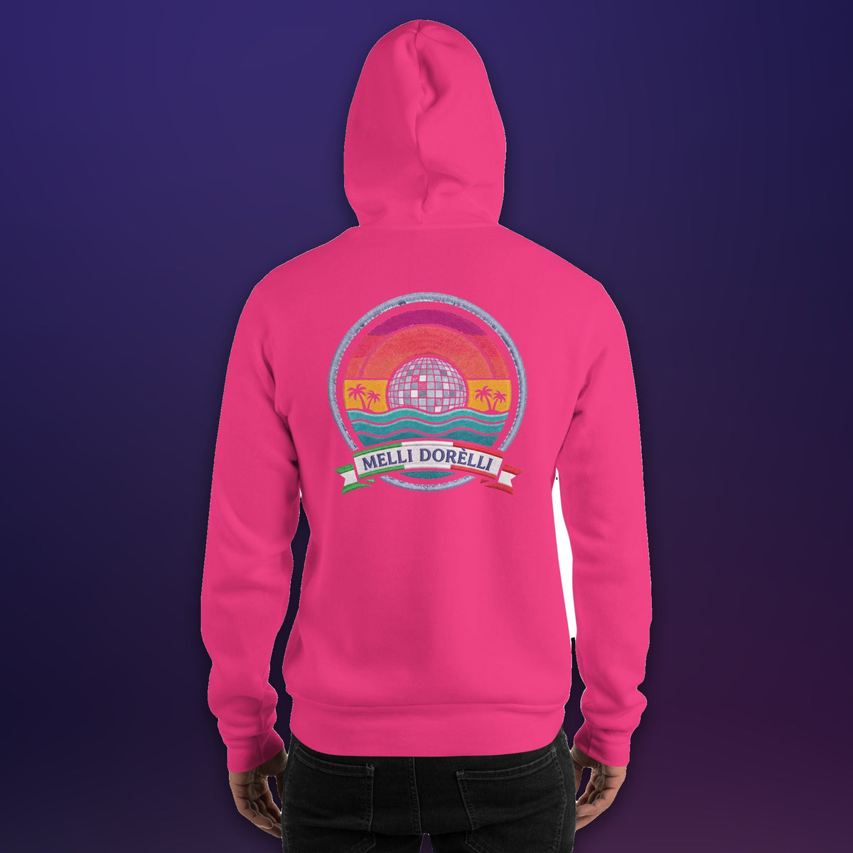 Melli Dorèlli – Patch Hoodie — Heliconia