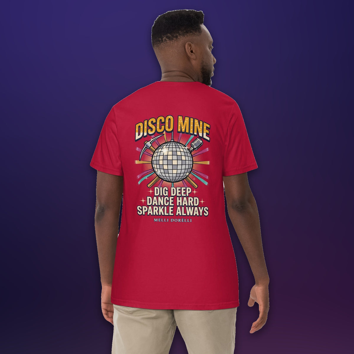 Melli Dorèlli – Disco Mine Tee — Red