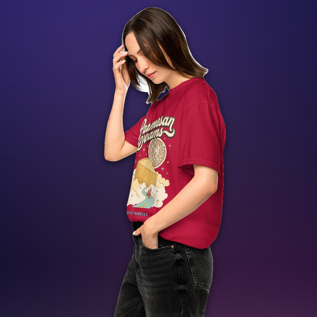 Melli Dorèlli – Parmesan Dreams Tee — Red