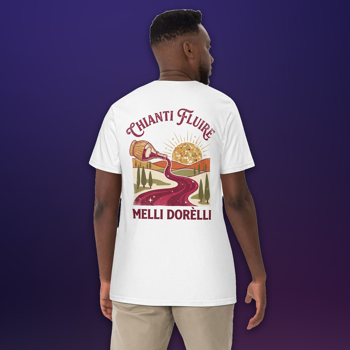 Melli Dorèlli – Chianti Fluire Tee — White