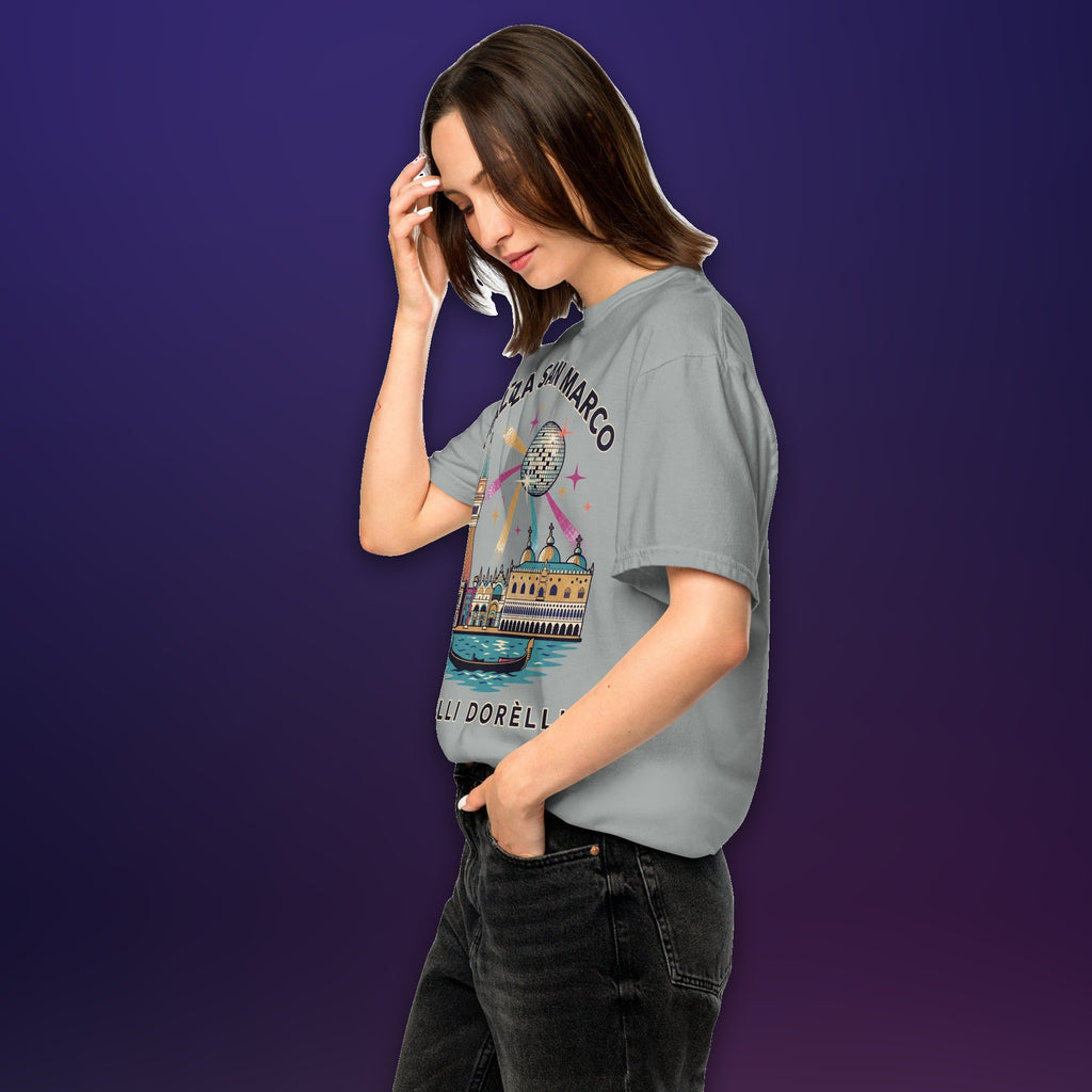 Melli Dorèlli – Piazza San Marco Tee — Granite