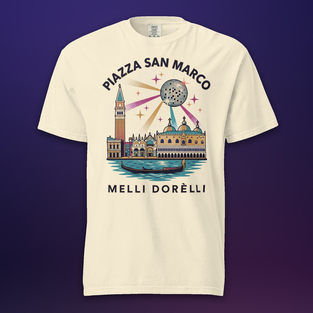 Melli Dorèlli – Piazza San Marco Tee — Ivory