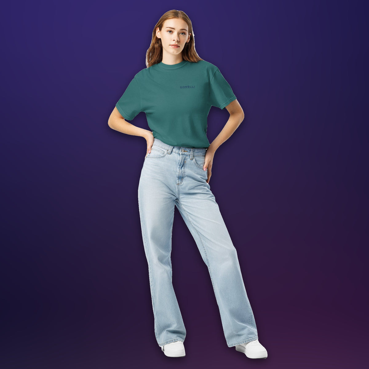 Melli Dorèlli – Disco Mine Tee — Emerald