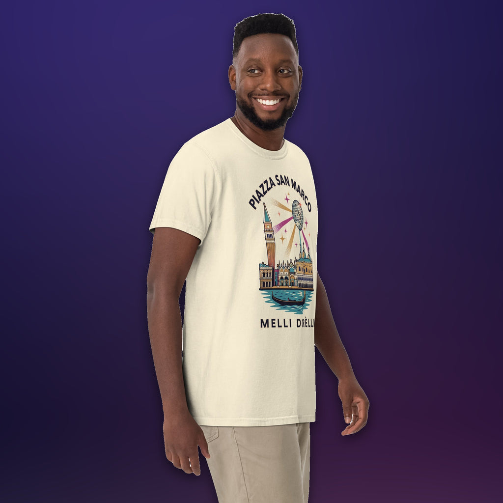 Melli Dorèlli – Piazza San Marco Tee — Ivory