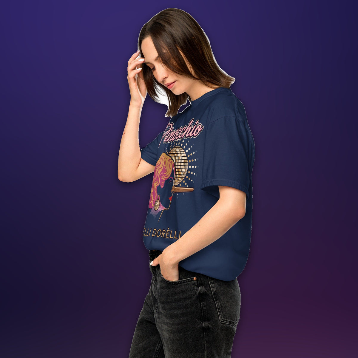 Melli Dorèlli – Pinocchio Tee — True Navy