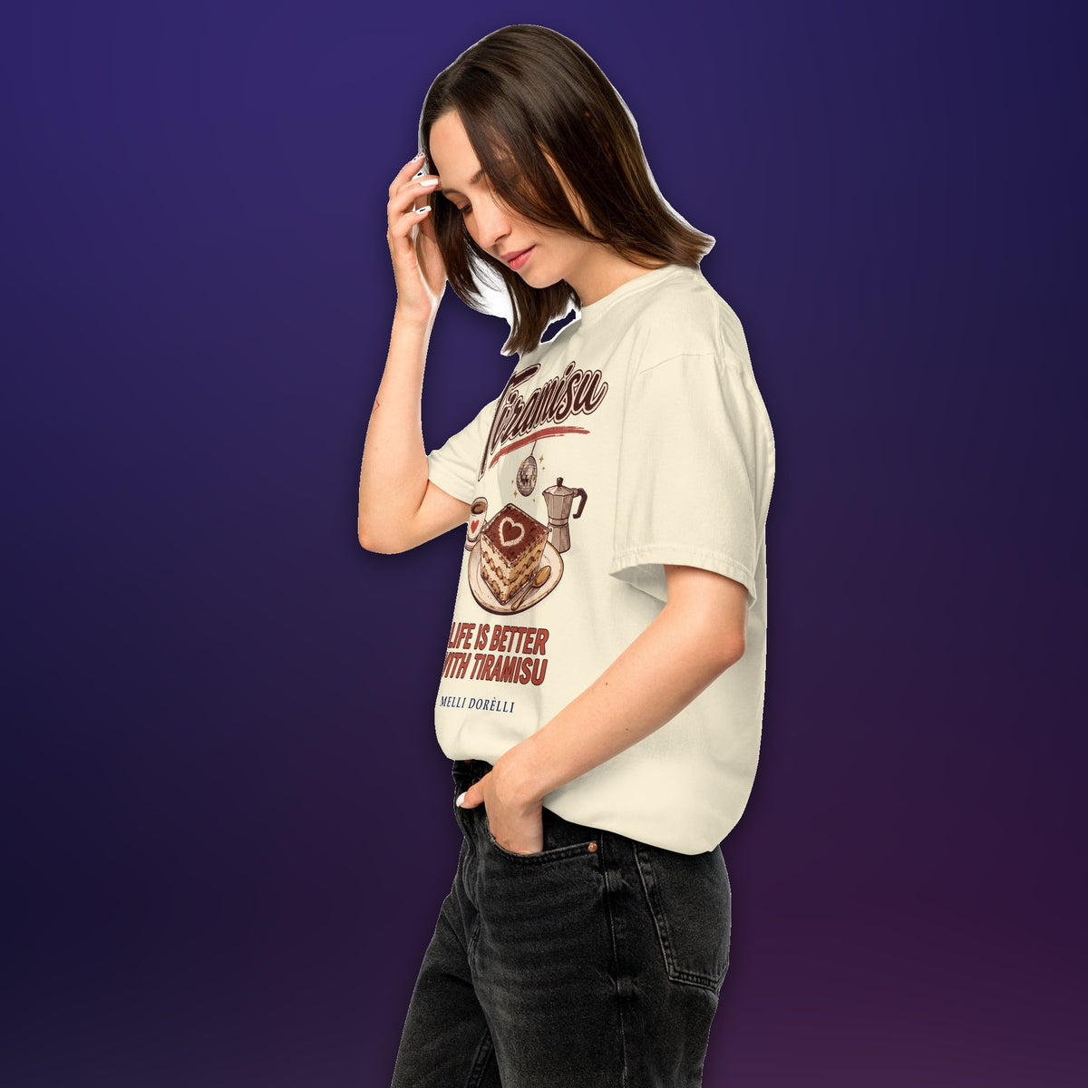 Melli Dorèlli – Tiramisu Tee — Ivory