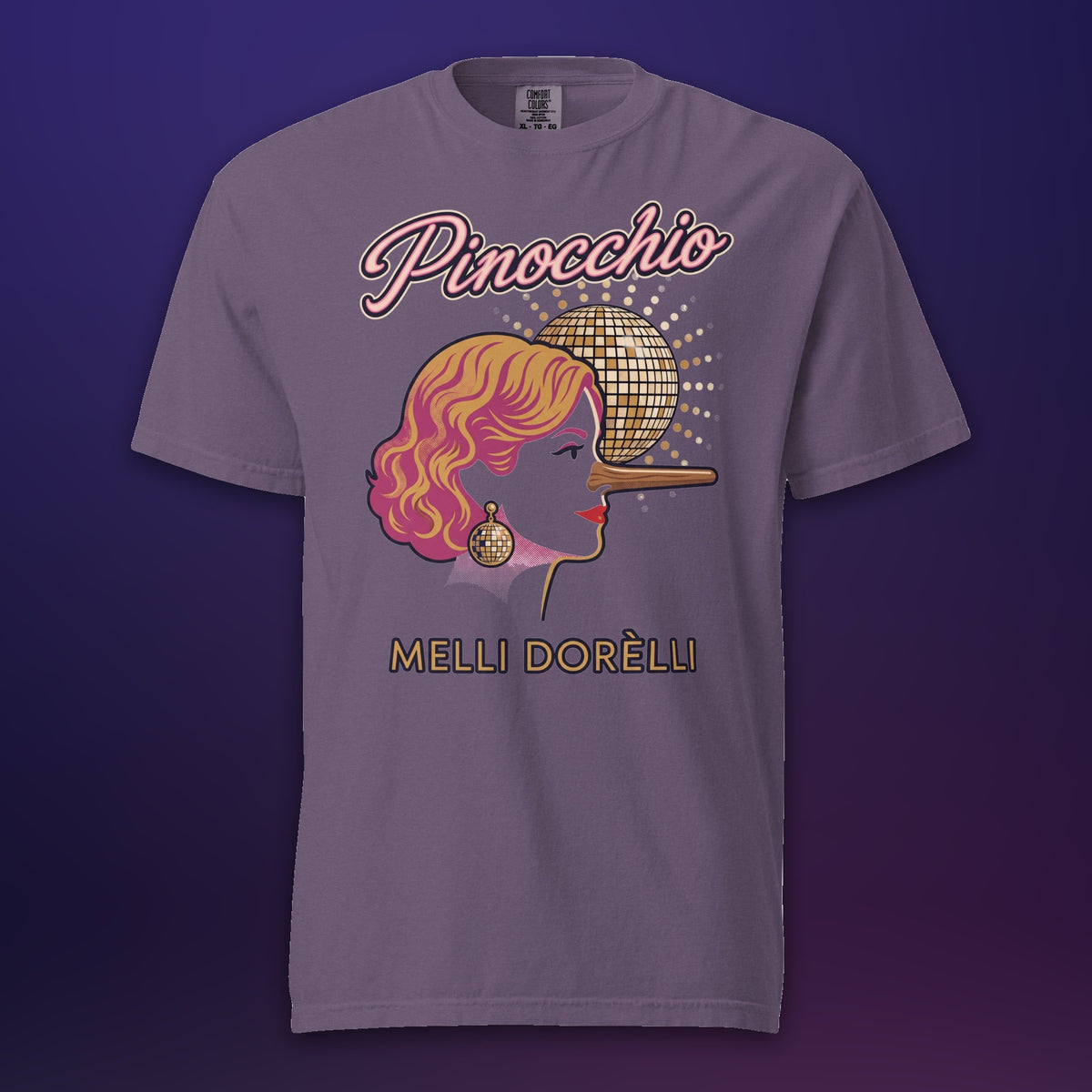 Melli Dorèlli – Pinocchio Tee — Grape