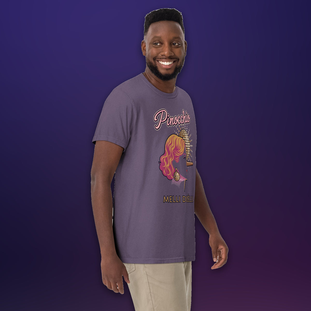 Melli Dorèlli – Pinocchio Tee — Grape