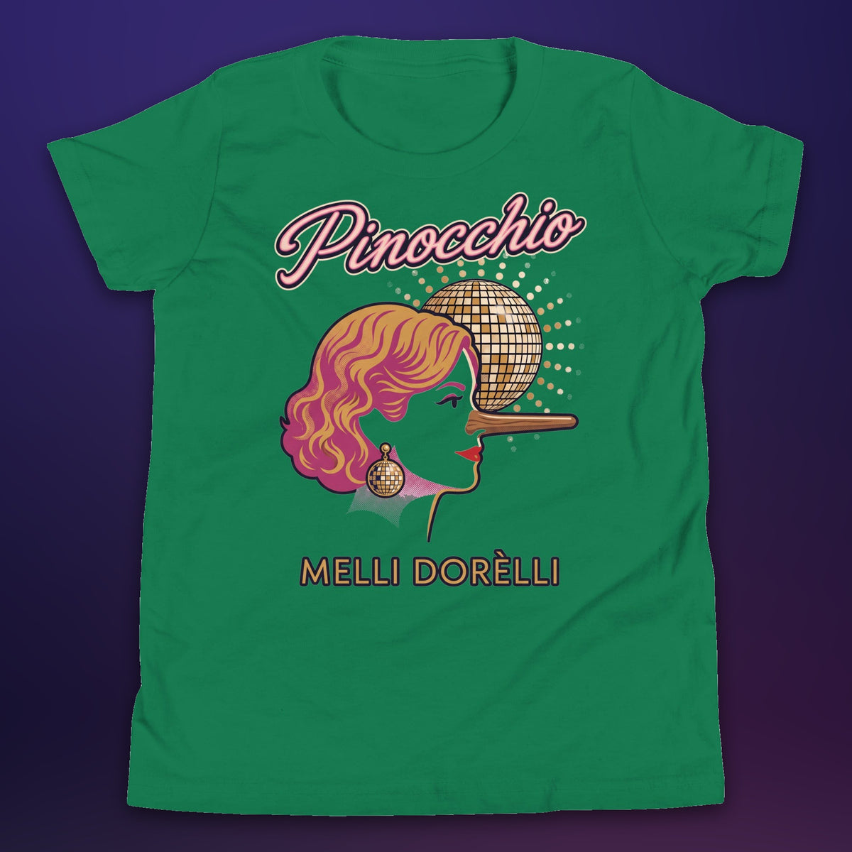 Melli Dorèlli – Pinocchio Kids Tee — Kelly