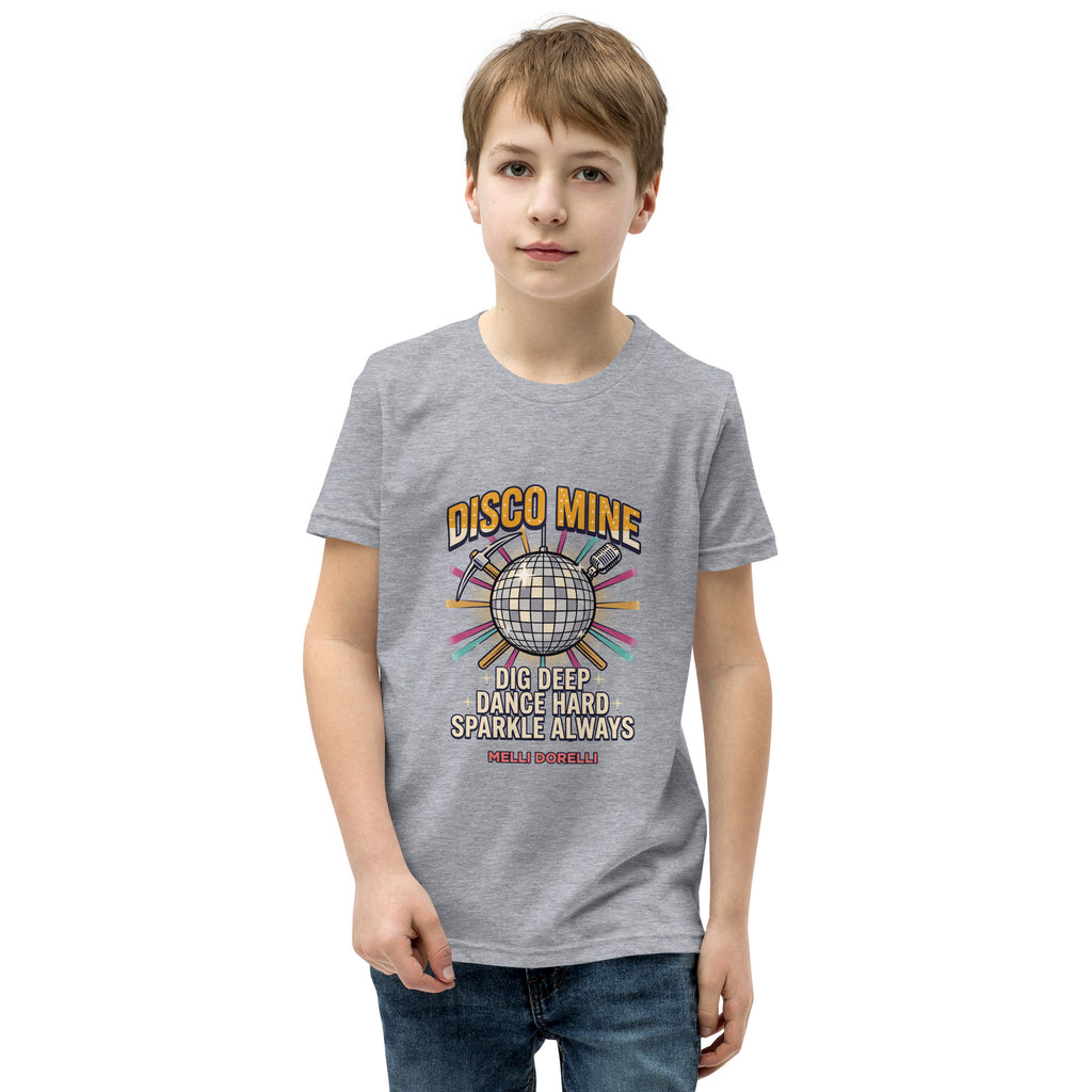Melli Dorèlli – Disco Mine Kids Tee — Athletic Heather