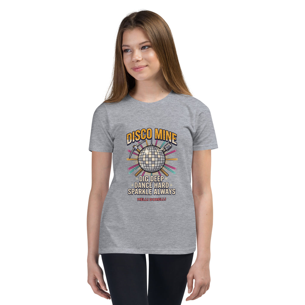 Melli Dorèlli – Disco Mine Kids Tee — Athletic Heather