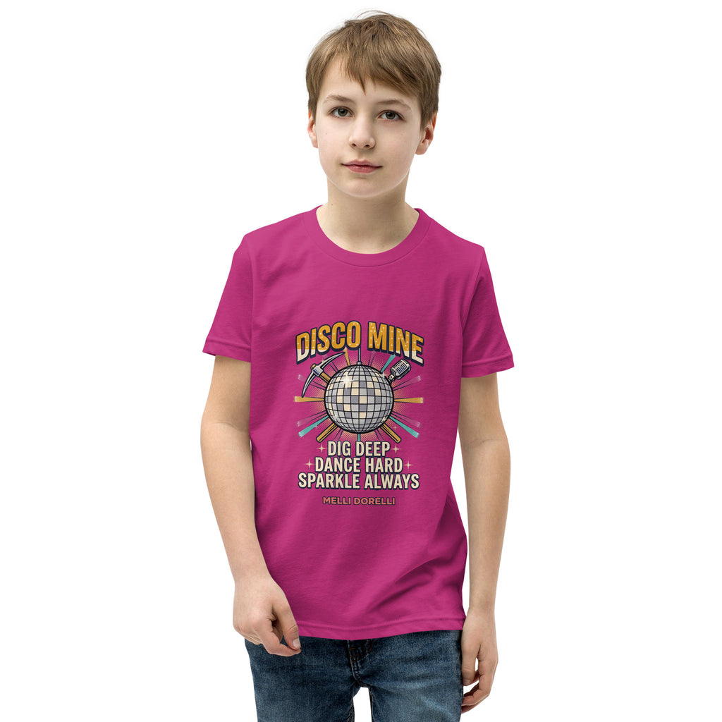 Melli Dorèlli – Disco Mine Kids Tee — Berry