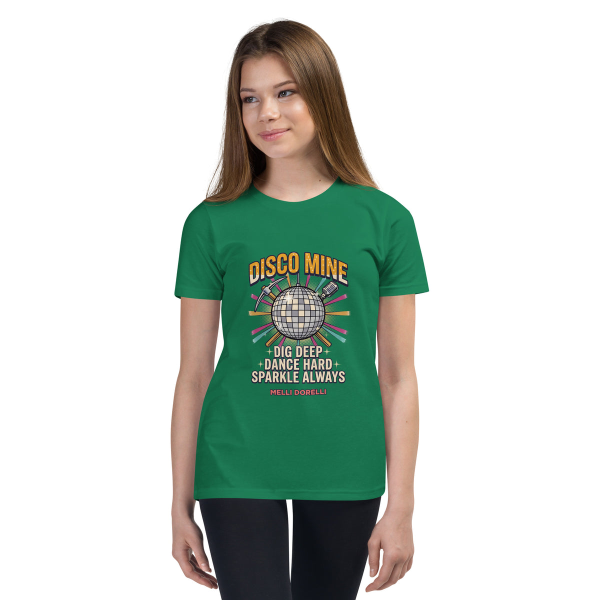 Melli Dorèlli – Disco Mine Kids Tee — Kelly