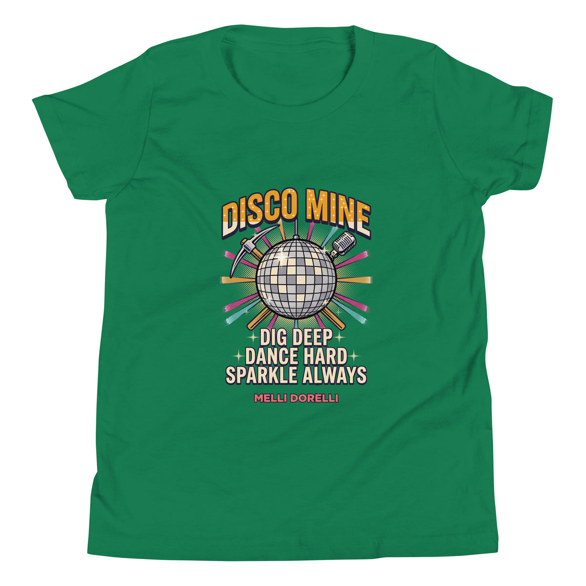 Melli Dorèlli – Disco Mine Kids Tee — Kelly