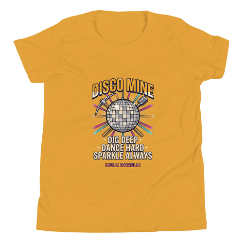 Melli Dorèlli – Disco Mine Kids Tee — Mustard