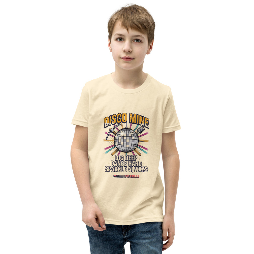 Melli Dorèlli – Disco Mine Kids Tee — Natural