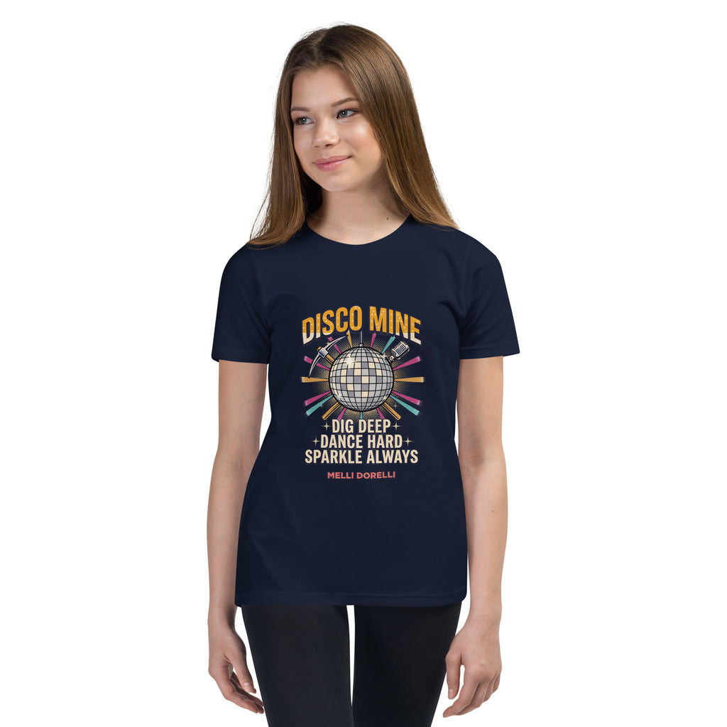 Melli Dorèlli – Disco Mine Kids Tee — Navy