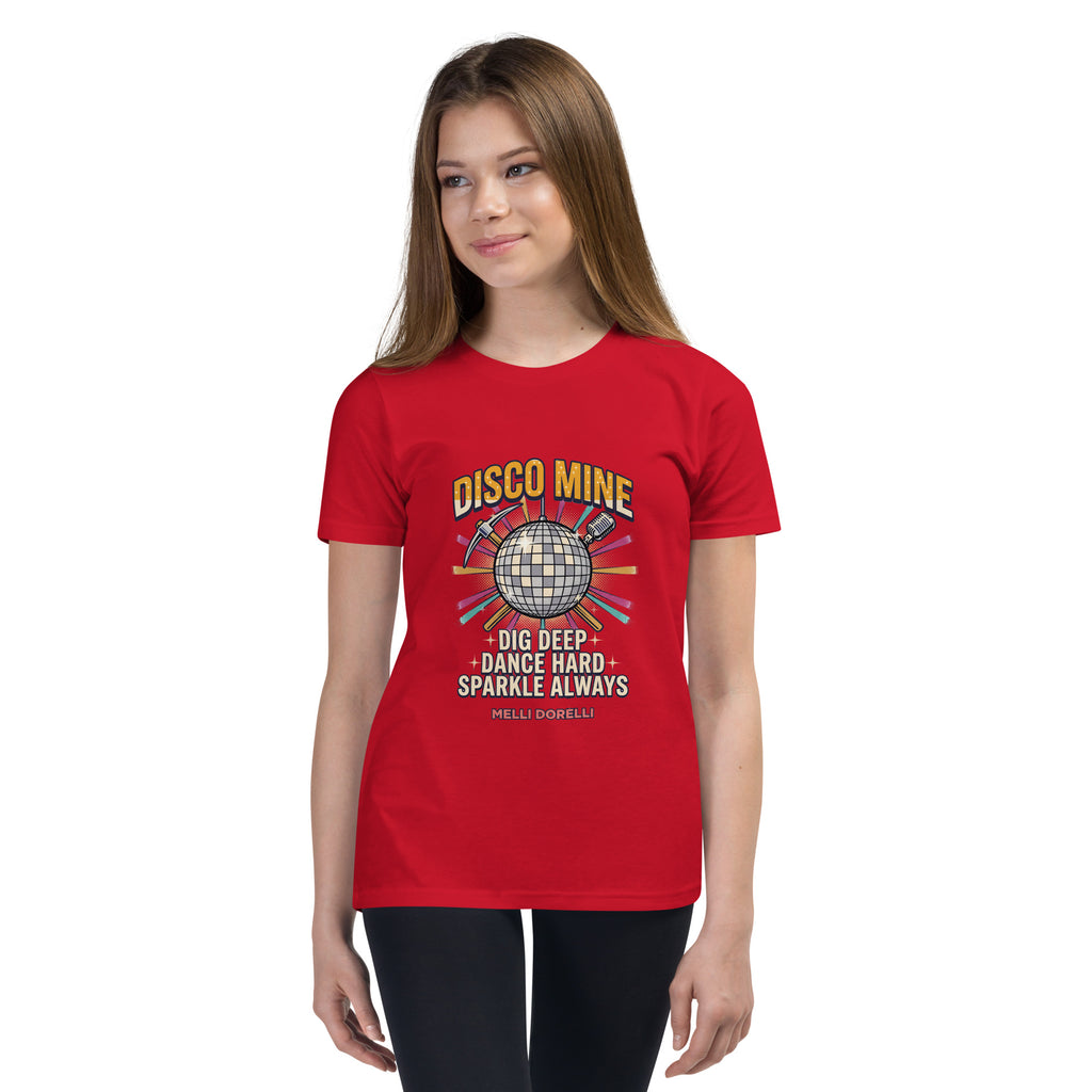 Melli Dorèlli – Disco Mine Kids Tee — Red