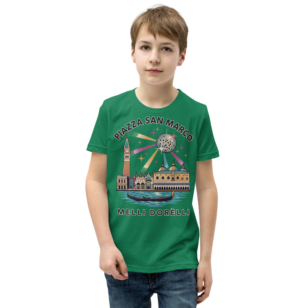 Melli Dorèlli – Piazza San Marco Kids Tee — Kelly