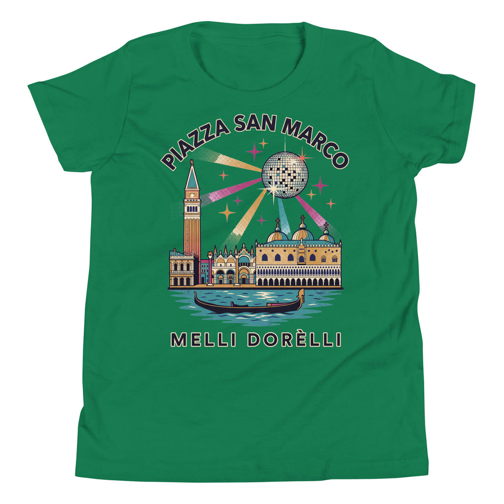Melli Dorèlli – Piazza San Marco Kids Tee — Kelly