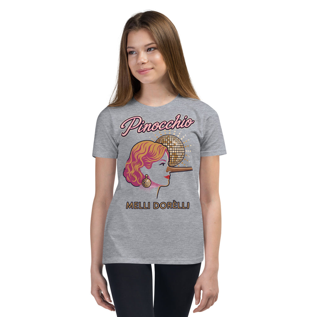 Melli Dorèlli – Pinocchio Kids Tee — Athletic Heather